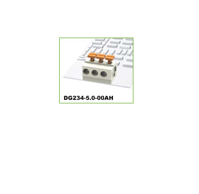 degson - dg234-5.0-00ah pcb spring terminal block