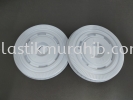 80mm Flat Lid (White) Cawan Kertas