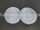 90mm Flat Lid (White) Cawan Kertas