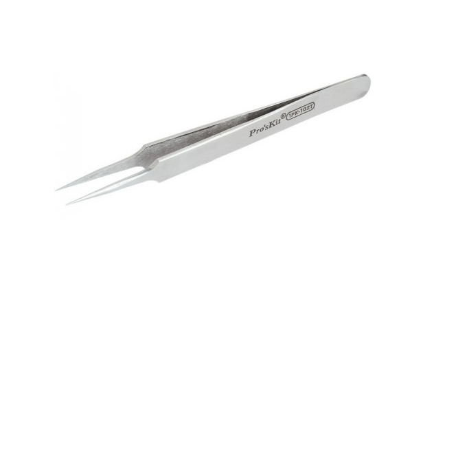 PROSKIT - 1PK-102T SUPER FINE TIP STRIGHT TWEEZER