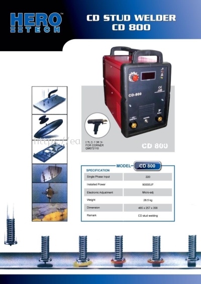 HERO CD STUD WELDER CD800