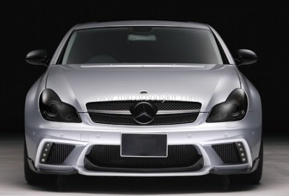 MERCEDES BENZ CLS W219 BLACK BISONSTYLE FRONT BUMPER