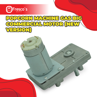 Popcorn Machine Gas Big Commercial Motor (New Version) 