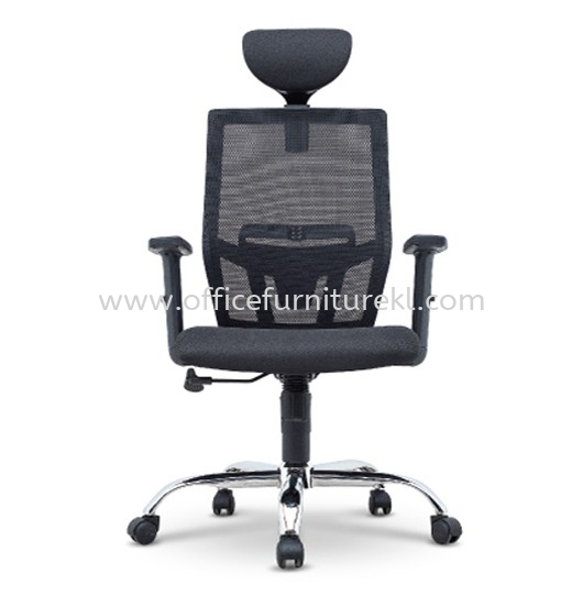 HOSTA HIGH BACK ERGONOMIC CHAIR | MESH OFFICE CHAIR CYBERJAYA WP