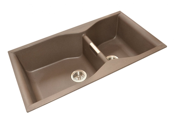 Kitchen Granite Sink : GKS 9050 (METALIC BROWN)