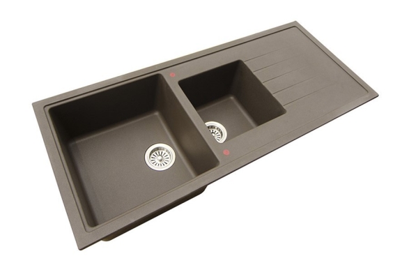 Sinki Dapur Granit : GKS 11650 (METALIC BROWN)