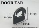 DOOR EAR 1/4"(T) X 1 1/4"(L) X 1 1/2"(H) [PENDEK-NIPIS] DOOR EAR [PENDEK-NIPIS] DOOR EAR DOOR / WINDOW ACCESSORIES