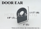 DOOR EAR 1/8"(T) X 1"(L) X 1 1/2"(H) 1/8"(T) X 1"(L) X 1 1/2"(H) DOOR EAR DOOR EAR (FOR ALUM. WOOD) DOOR / WINDOW ACCESSORIES