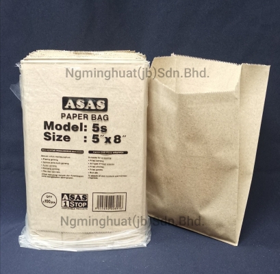 Asas Paper Bag 5 x 8