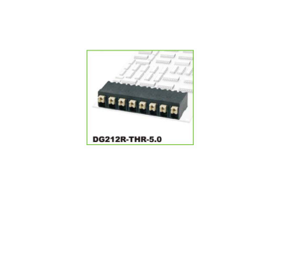 DEGSON - DG212R-THR-5.0 PCB SPRING TERMINAL BLOCK