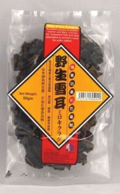 Wild Black Fungus