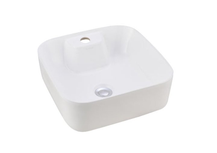 Valencia Slim Square Countertop Basin-1TH Sinki Kaunter Atas Bilik Mandi / Tandas Carta Pilihan Warna Corak