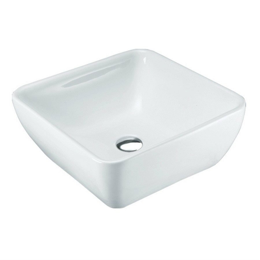 Mercury Square Countertop Basin  Sinki Kaunter Atas Bilik Mandi / Tandas Carta Pilihan Warna Corak