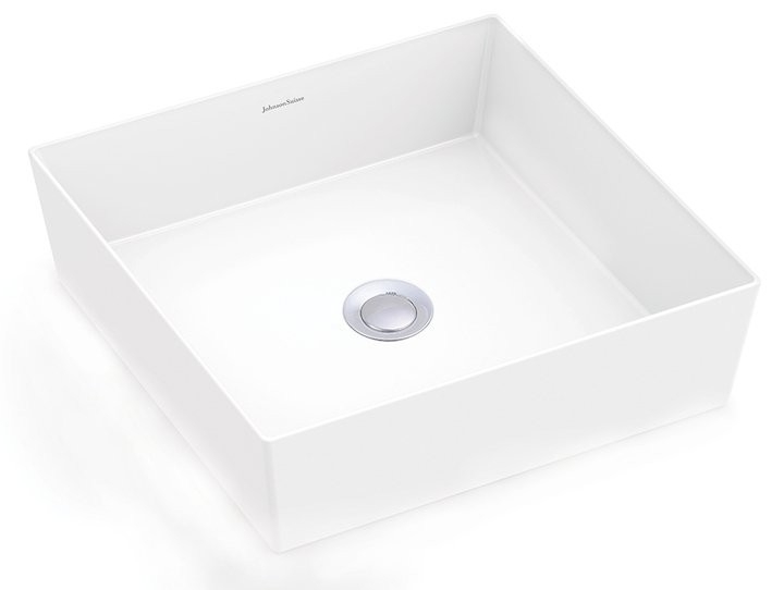 Venezia Slim Square Countertop Basin Sinki Kaunter Atas Bilik Mandi / Tandas Carta Pilihan Warna Corak