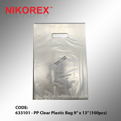 633101 - PP Clear Plastic Bag 9 x 13 (100pcs)