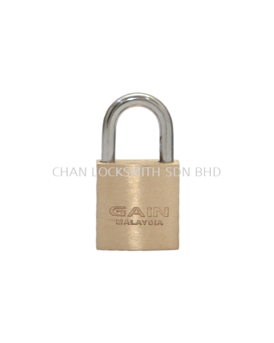 GJI-918H 10mm Solid Brass Body Padlock