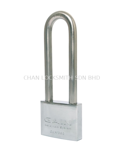 G960SUSL Stainless Steel Long Shackle Padlock