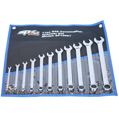 SP TOOLS COMBINATION ROE SPANNER SET - SAE - 11PC SP10061