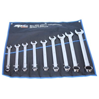 SP TOOLS COMBINATION ROE SPANNER SET - JUMBO - SAE - 9PC SP10069