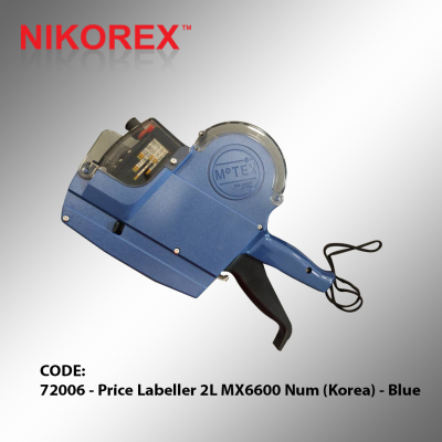 640151 - Price Labeller 2L MX6600 Num (Korea) - Blue