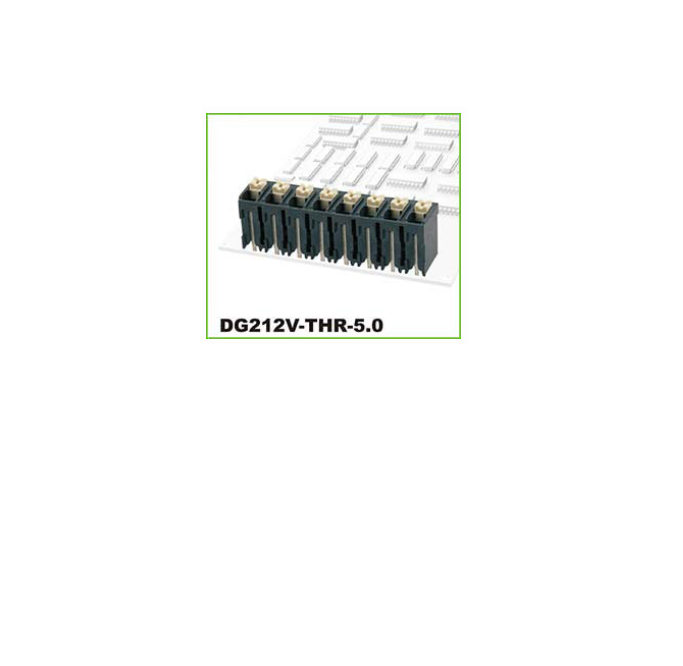degson - dg212v-thr-5.0 pcb spring terminal block
