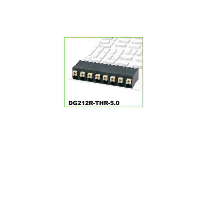 degson - dg212r-thr-5.0 pcb spring terminal block