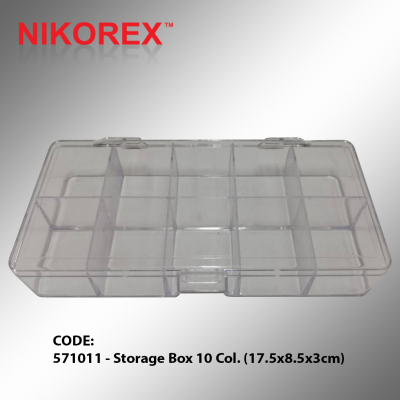 571011 - Storage Box 10 Col. (17.5x8.5x3cm)