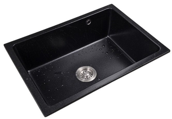 Kitchen Granite Sink : PFHQZ D66BLK