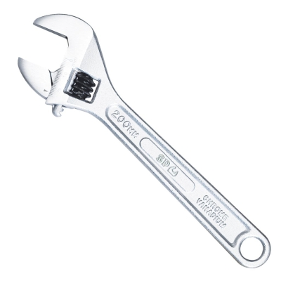 SP TOOLS ADJUSTABLE WRENCH - CHROME - INDIVIDUAL SP18010