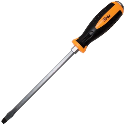 SP TOOLS GO THRU SLOTTED SCREWDRIVER - HEX BOLSTER - INDIVIDUAL SP34150