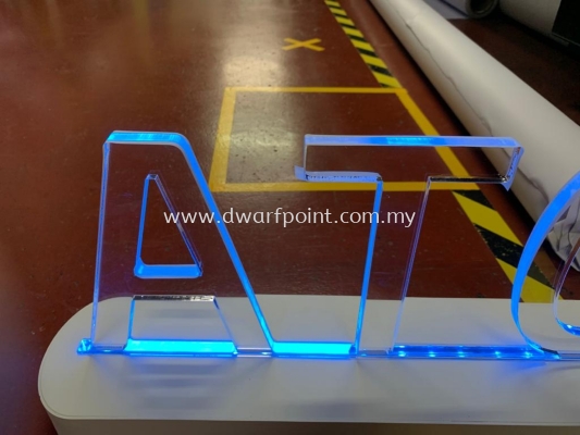 Acrylic with LED Lights