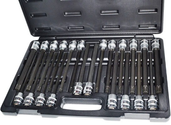 SP TOOLS 1/2"DR INSERT SOCKET BIT SET - 22PC SP39615