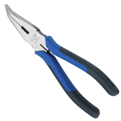 SP TOOLS BENT NOSE PLIERS - HIGH LEVERAGE - 200MM SP32158