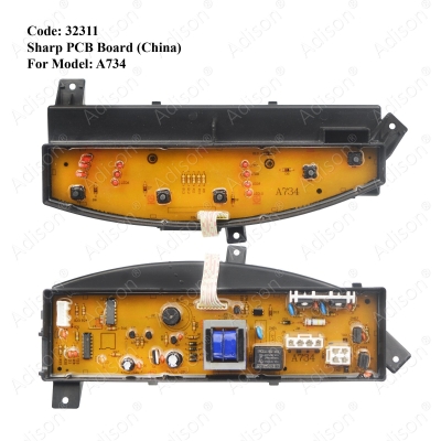 Code: 32311 PCB Board for Sharp A734 / CSGY-A734QBKZ / ES-Q70ED / ES-Q70EM / ES-Q70EP / ES-R75MH / ES-R76M / ES-S763M / ES-S803M