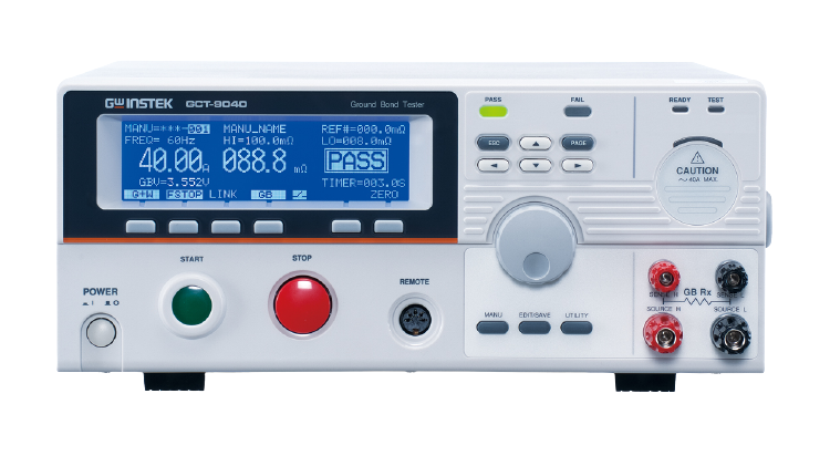 gw instek gct-9040 ac ground bond tester