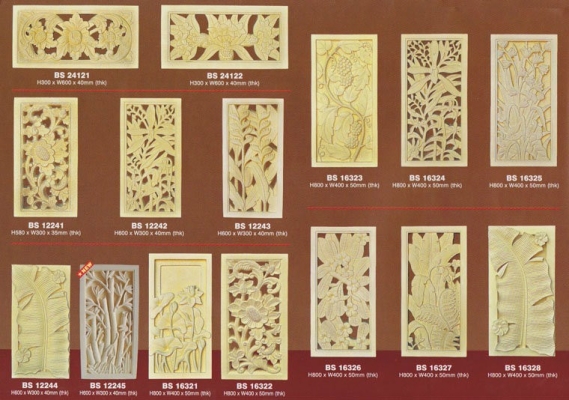 Bali Stone Series Pattern Catalog