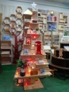 Wooden Christmas Tree Display Shelve