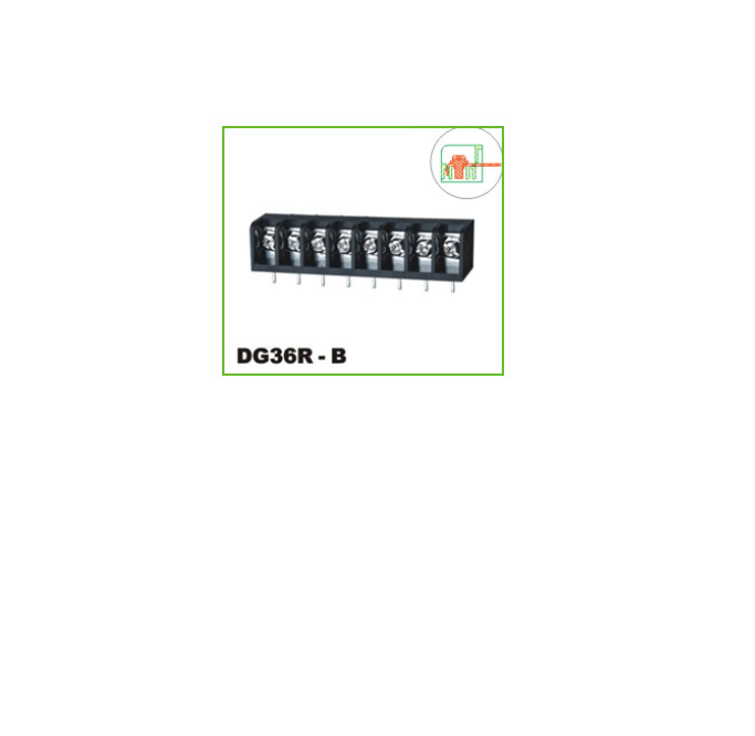 degson - dg36r-b barrier terminal block