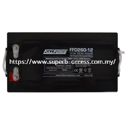 FFD260-12 Dual Purpose AGM Battery