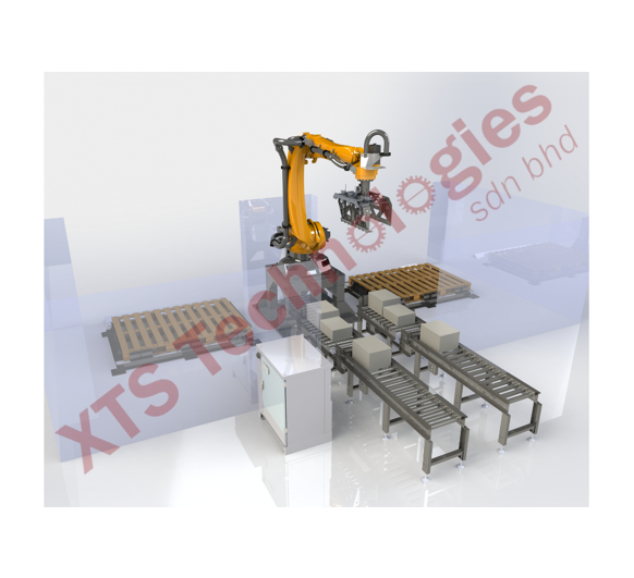 Carton Palletizing Station by XTS Technologies