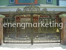 WIG 05- Combination Cast Aloy WROUGHT IRON GATE GATE