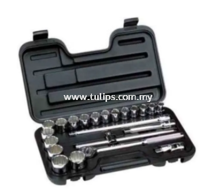 22-Piece 1/2" Drive Socket Set