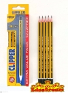 Dolphin Clipper 2B Pencils Pencil Writing & Correction Stationery & Craft