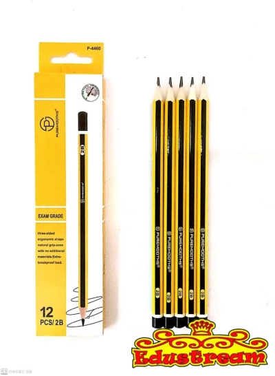 Puremooths Exam Grade 2B Pencils 12 pcs