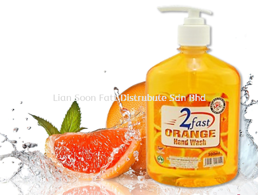 500ml Orange Hand Wash (AntiBacterial)