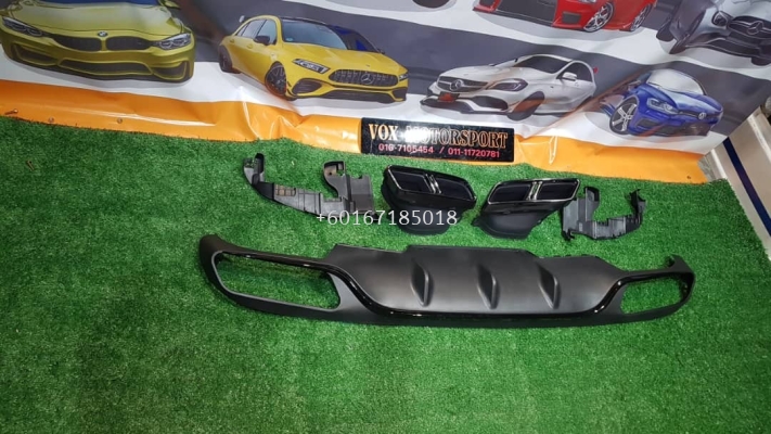 e63 amg rear diffuser fit for mercedes benz w213 e class exclusive replace upgrade performance look brand new