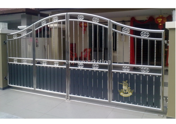 SSG 13- S/Steel Folding Gate