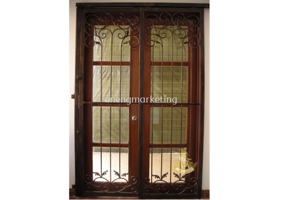 WIDG 36-W.I Sliding Door Grille