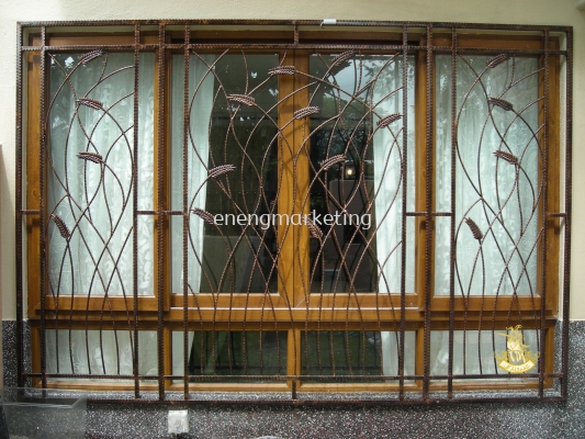 WIWG 05- Wrought Iron Window Grille