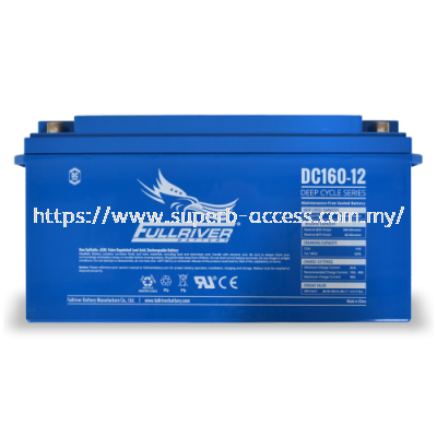 DC160-12 Deep-Cycle AGM Battery